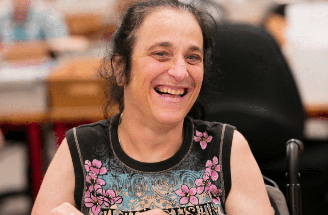 A female Packforce worker